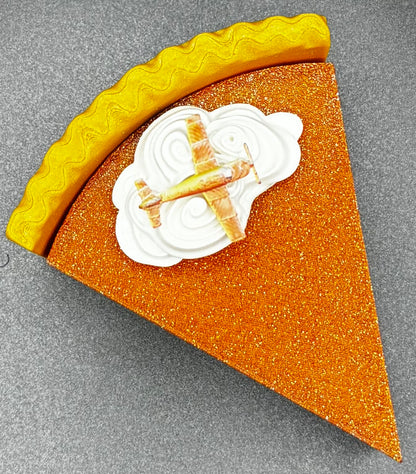 Just Plane Delightful Pumpkin Pie Box with Lights and Fragrance