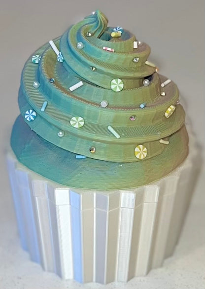 Chromatwirl Birthday Cupcake