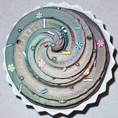 Chromatwirl Birthday Cupcake