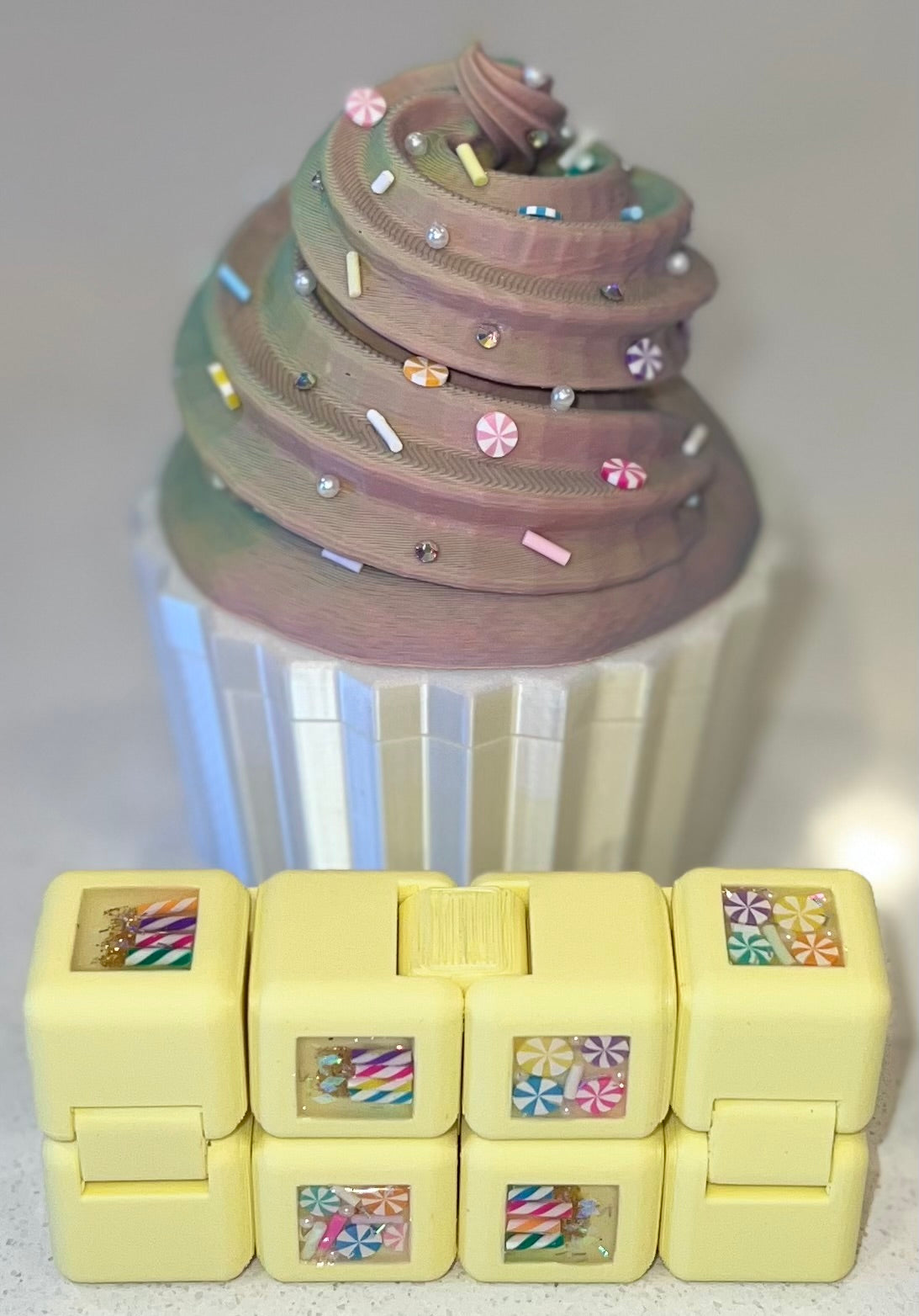 Chromatwirl Birthday Cupcake