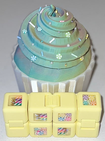 Chromatwirl Birthday Cupcake