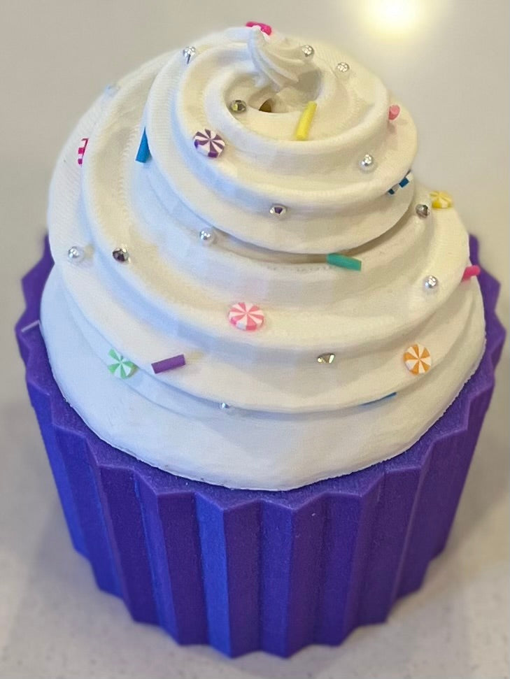 Vanilla Birthday Cupcake