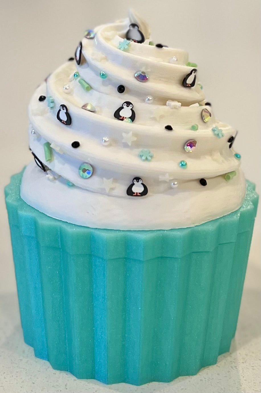 Arctic Mint Cupcake