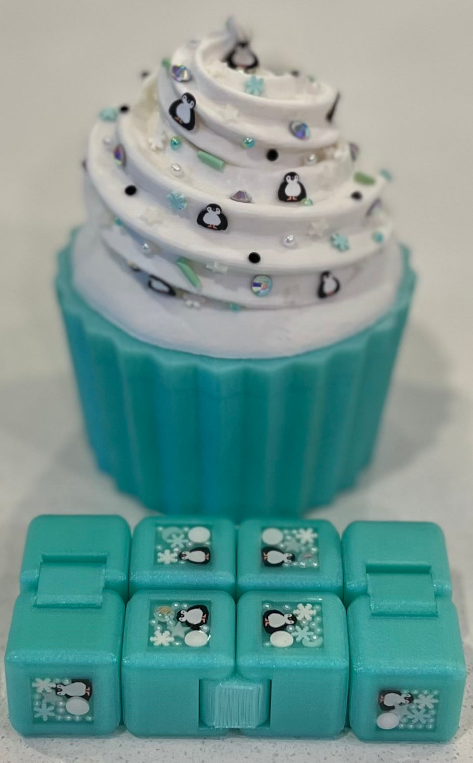 Arctic Mint Cupcake