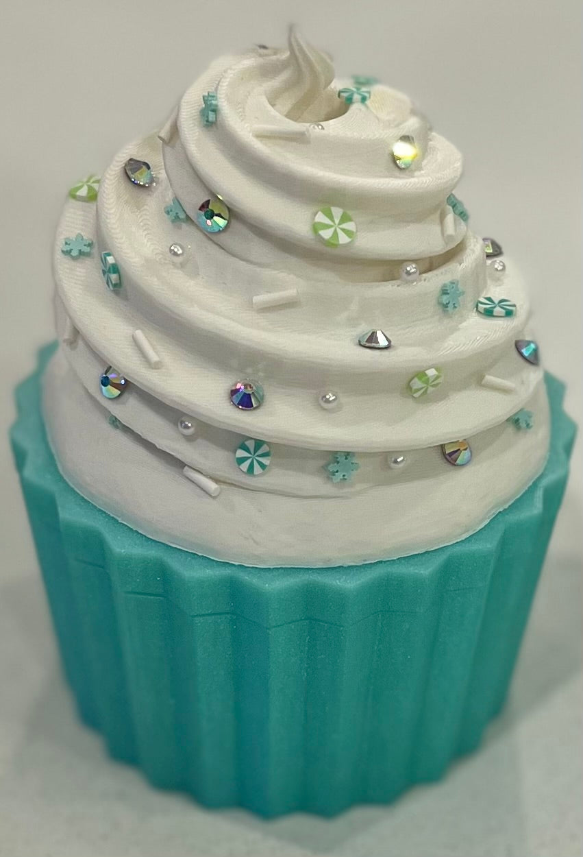 Mint White Chocolate Wonderland Cupcake