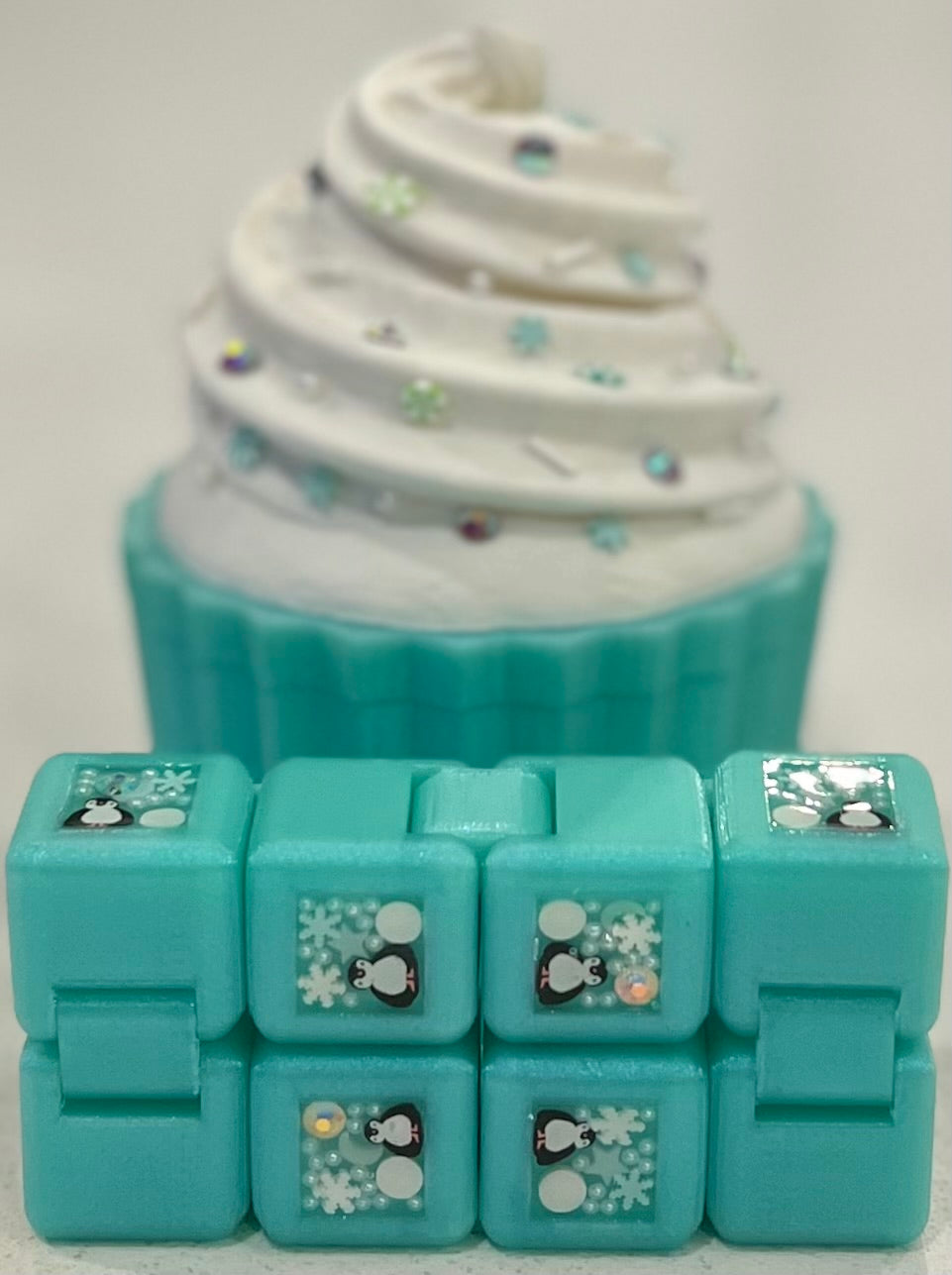 Mint White Chocolate Wonderland Cupcake