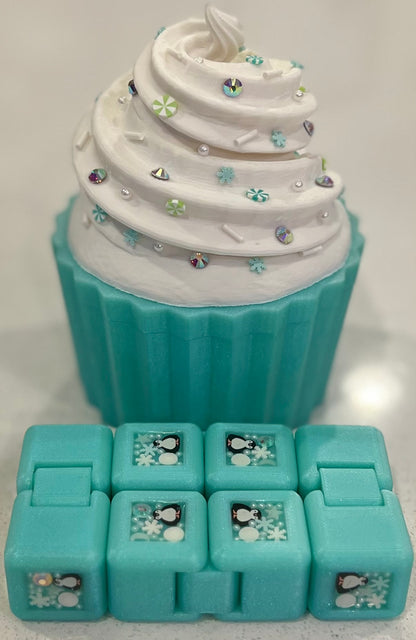 Mint White Chocolate Wonderland Cupcake