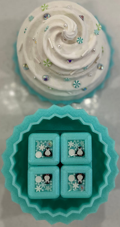 Mint White Chocolate Wonderland Cupcake