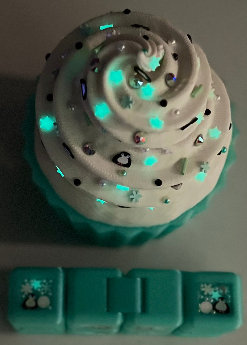 Arctic Mint Cupcake