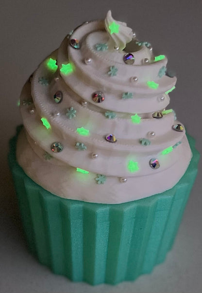 Mint White Chocolate Wonderland Cupcake