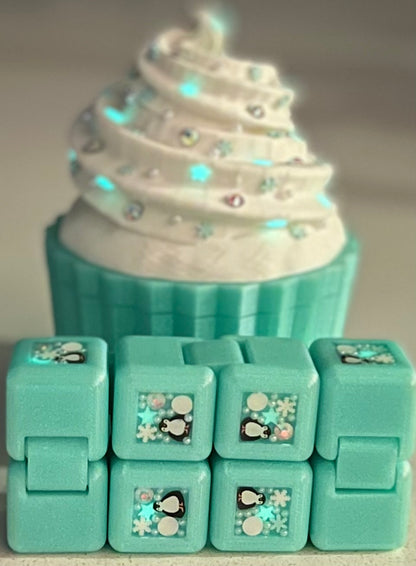 Mint White Chocolate Wonderland Cupcake